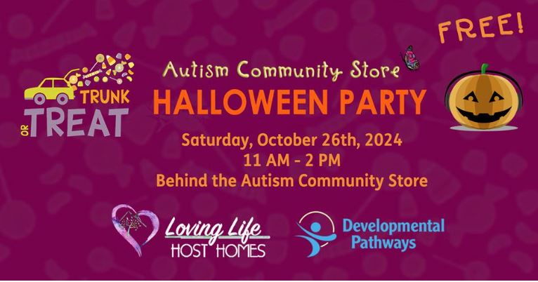Autism Community Store Halloween Party- Saturday, October 26