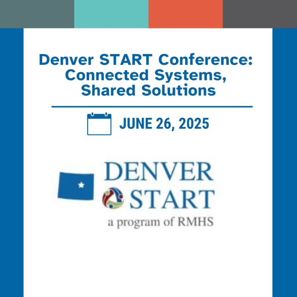 Denver START Conference: Connected Systems, Shared Solutions- Thursday, June 26