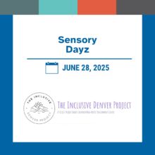 Sensory Dayz- Saturday, June 28 Image