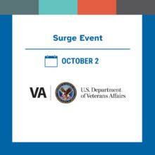 Graphic with a teal, orange, gray, and blue color bar at the top. The text reads: 