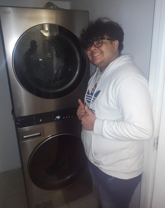 How an In-Home Washer and Dryer Lightened the Load and Increased Jordan’s Self-Sufficiency