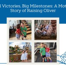 A blog header with the title 